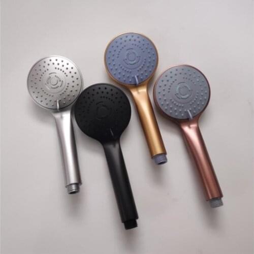 1pc Shower Head Adjustable Water Saving Shower Head 3 Mode Shower Water Pressure Shower Head