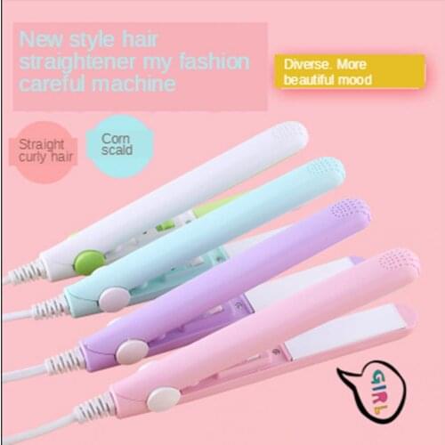 Professional Hair Straightener, Flat Iron, 2 in 1 Straightens & Curls Small Hair Straightener, Travel Flat Iron for All Hair