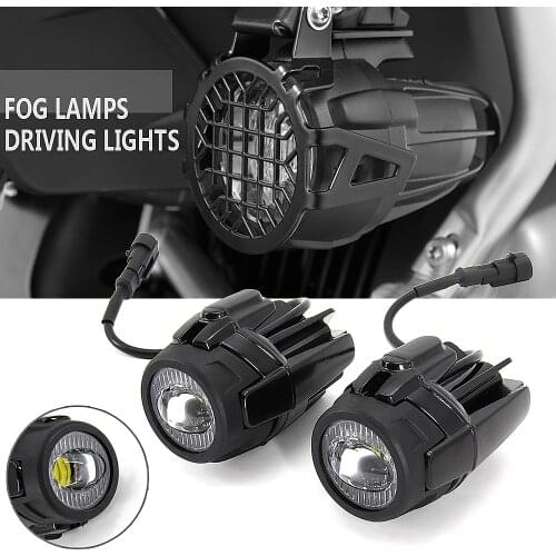 Fog Lights Motorcycle Accessories LED Auxiliary Fog Light Driving Lamp For BMW R1200GS F800GS F700GS F650 K1600