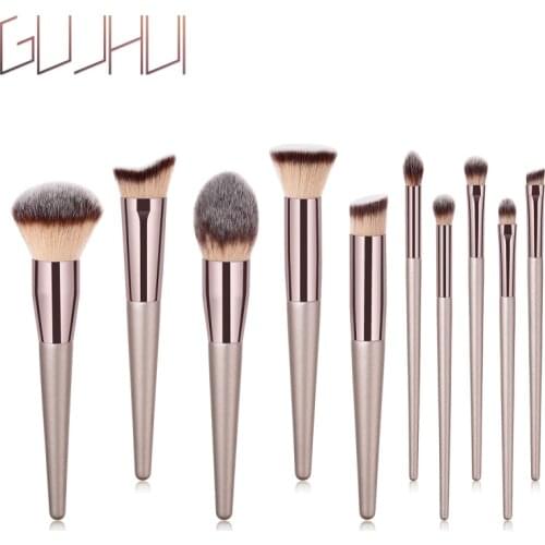 Super Soft Desiger Makeup Brushes Foundation Brush Powder Blush Eyeshadow Brush Beauty Tool Brush Blending Cosmetic Set Tools