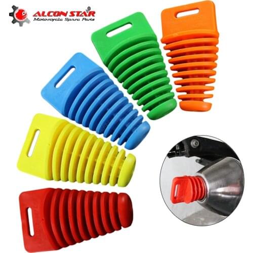 Alconstar-Air-bleeder Plug Exhaust Silencer Muffler Wash Plug Pipe Protector Air-bleeder Fit Motorbike Dirt Bike Exhaust 33-62mm