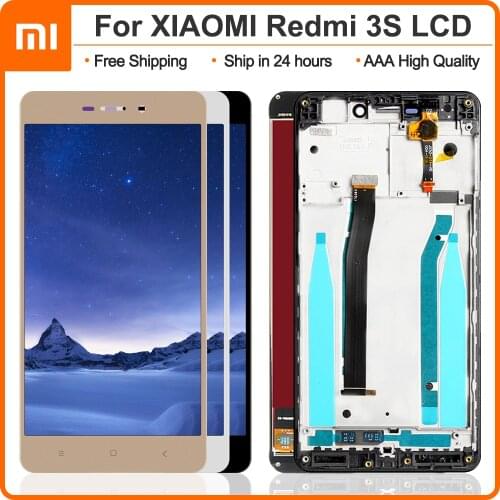 5.0'' For Xiaomi Redmi 3S 3 S LCD Display Touch Screen For Xiaomi Redmi 3S 3 LCD Display Digitizer Assembly Replacement Parts