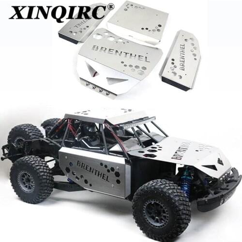1 / 6 losi super Baja Rey 2.0 car shell metal anti-skid plate body armor anti-collision armor