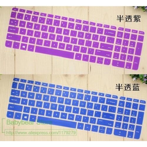 15 inch Silicone laptop keyboard cover protector For HP Pavilion 15.6 inch 15-AC651tx/aj006tx/bc012tx/bc015tx/au096tx/au037tx