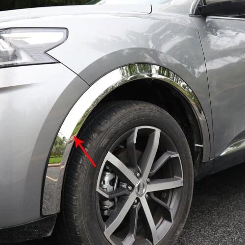 6pcs for haval F7 F7X Wheel eyebrow Hub Decorative frame Stainless steel