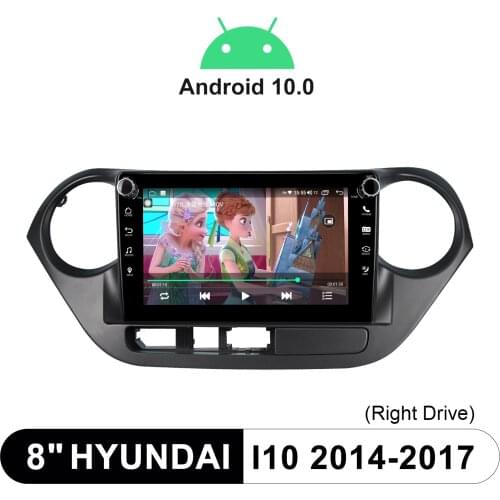 Car Radio 8 Inch Central Multimedia Player Autoradio Stereo Video 4G For Hyundai I10 2014-2017 With Android Auto & Apple CarPlay