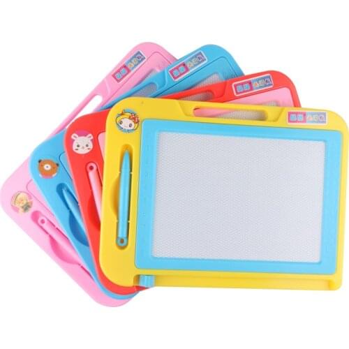 Children Magnetic Board Stencil Painting Magnetic Drawing Board Set Doodle Stencil Painting Learning Education Toy Reschool Tool