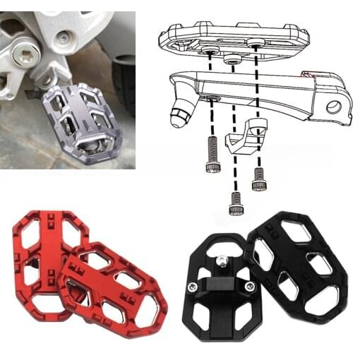 For HONDA NC700X NX700S 2012-2014 NC750X NC750S NC750 2014-2018 CB500X CB 500 X 2015-2016 front footpegs Motorcycle foot pegs