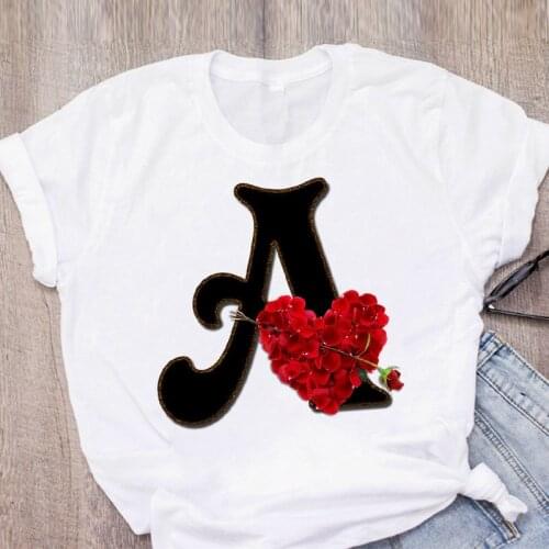 T-shirts Women Round Neck Summer 90s Clothing Casual Ladies Tee Cute Printing Fashion Clothes Graphic Tshirt Top Female T-Shirt