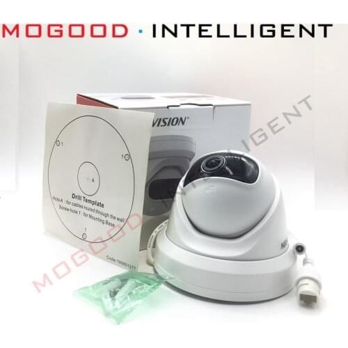 HIKVISION Wide-Angle DS-2CD3345FDP1-IS Built-in Microphone 4MP H.265 IP Camera Support EZVIZ Hik-Connect App ONVIF IR 10M