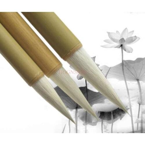 1pcs Large medium and small capital brush pen lake pen calligraphy Chinese painting study room junior brush