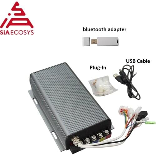 SVMC72100 72v 100A Sabvoton sine wave controller for QS 2000w 3000w electric bicyclBLDC motor with bluetooth adapter