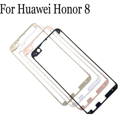 Front Housing Chassis Plate LCD Display Faceplate Frame (No LCD) For Huawei Honor 8 New Middle Frame Housing For Huawei Honor8