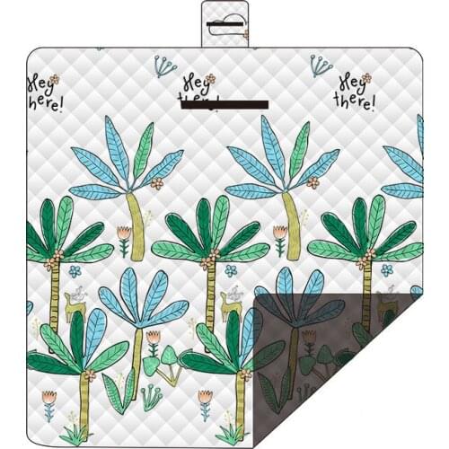 Machine Washable Picnic Mat Thickened Moisture-proof Waterproof Skin-Friendly Camping Mat Picnic Beach Mat Outdoor Mat Supplies