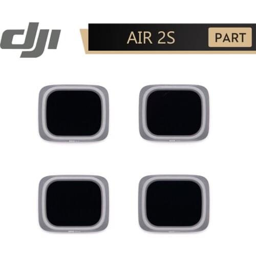 DJI Air 2S ND Filter Set ND 64 128 256 512 Original Accessories for Air 2S Drone Accurate Color Reproduction Recording at 24 fps