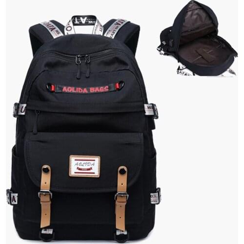 New Fashion USB Backpack Stitching School Girl Backpack for Boy Large Capacity Laptop Bag Outdoor Luxury Shoulder Bag Woman M147