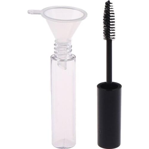 3pcs Empty Mascara Tube With Eyelash Wand Funnels And Transfer Pipettes Set For DIY Mascara Container Set 10ml