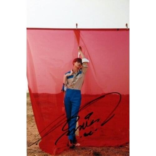 Hand signed SHINEE Lee Taemin autographed The Story of Ligh photo 4*6 free shipping K-POP 052018B