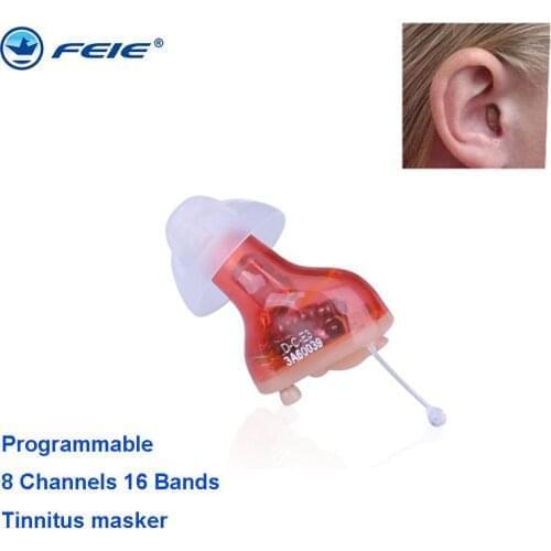 S-17A Tinnitus Mask Hearing Aids Audifonos for Deafness Programable Wireless Mini Size Invisible Hearing Aid Ear Sound Amplifier