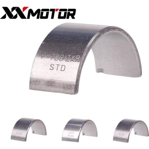 8Pcs Engine Crankshaft Crank Shaft Connecting Rod Bearing STD Oversize +0.25 +0.5 +0.75mm For Kawasaki ZXR250 Hours Balius 250