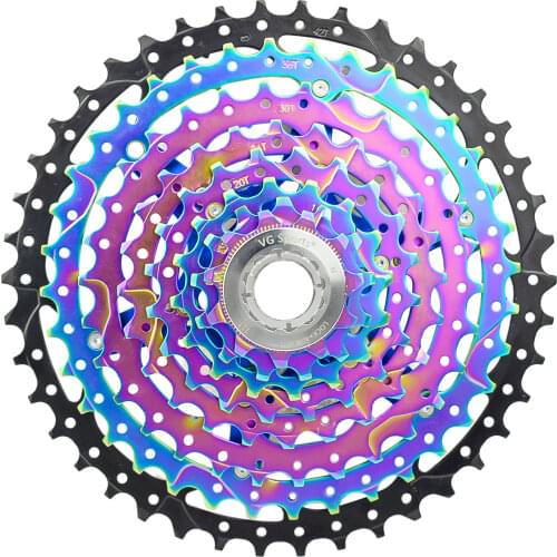 VG sports 8 speed 11-42T MTB Separate cassette bicycle freewheel sprocket mountain bike freewheel 8S 11-42T+Bike Chain Tool Set