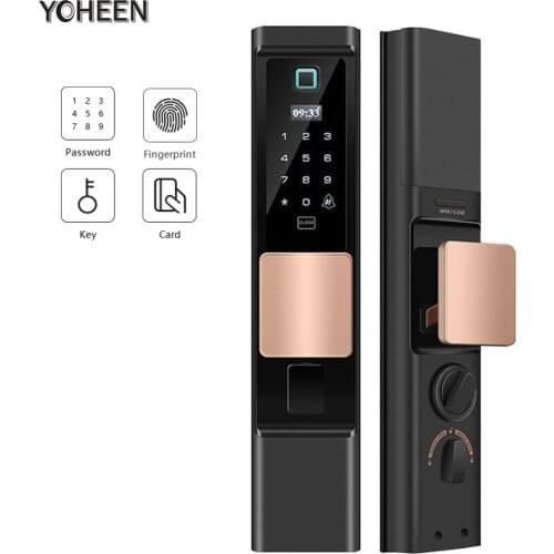 YOHEEN Fingerprint Lock Smart Locks For Home Automatic Elecrtonic Security Biometric Door Lock