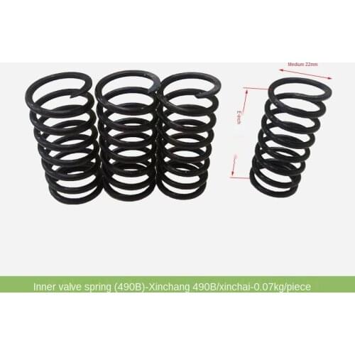 For Forklift Parts,Valve Springs, Xinchai 490 Forklift Inlet Door Springs, Door Spring Seats, High Quality Forklift Accessories