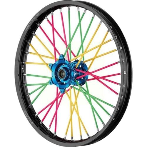 Motorcycle Wheel Spoked Protector Wraps Rims Skin Trim Covers Bicycle Spoke For Motocross Wheel Pipe Accessories Sleeve Hub W0Z8