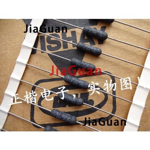 20PCS VISHAY DALE RS-2B 2.2R 3W 1% Axial Resistance rs2b 2.2 ohm Military Specified Wirewound Precision Resistors 2.2R/3W