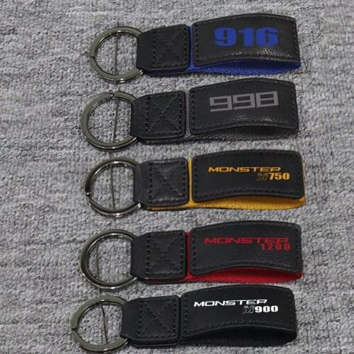 3D Key Holder Chain Collection Keychain For Ducati 998B 998S 998R 916 SPS UP TO MONSTER M750 M900 Motorcycle Key