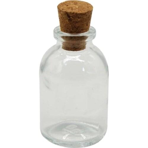 50 Cc Cork Glass Bottle With Stopper 10 Pcs wedding bride mariage хна henna