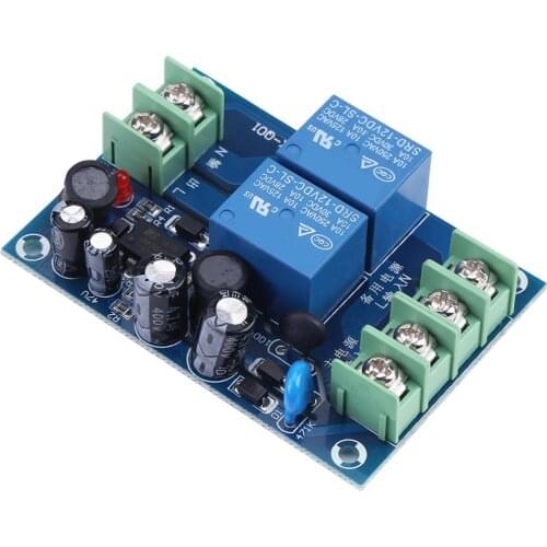AC 85-240V 110V 220V 230V 10A Dual Power Supply Automatic Switching Controller Module for Emergency Battery Switching