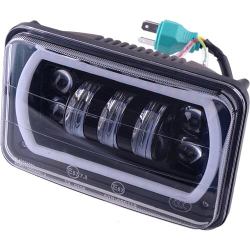 Car 12V 6000K IP67 Headlamp Headlight High Low Beam Turn Signal Daytime Running Light DRL Fit For Truck 4"x6"