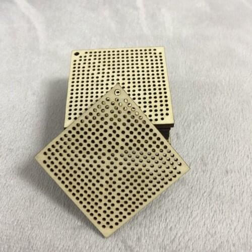 Free shipping 50 pcs Square Love Pendant Counted Cross Stitch Kit
