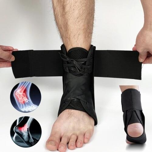 Foot Brace for Injured Foot Foot Up Drop Foot Brace Ankle Support Brace Adjustable Wrap Prevent Sprains Injury Ankle Stabilizer