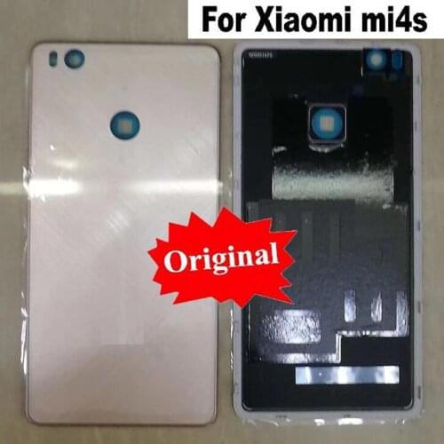 LTPro Original Quality Mi4S Back Rear Battery Cover case Housing Door For Xiaomi Mi 4S M4S cellphone replacement part