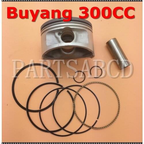 Buyang 300cc atv quad D300 G300 Piston Set buyang atv parts