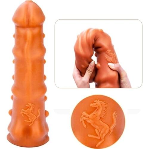Sex Shop New Super Huge Anal Plugs Horse Dildo Big Butt Plug Vagina Masturbation Anus Dilator Adult Anal Sex Toys for Woman Man