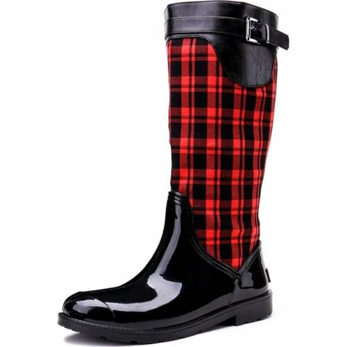 TONGPU Womens Fashion Rain Boots 154-269