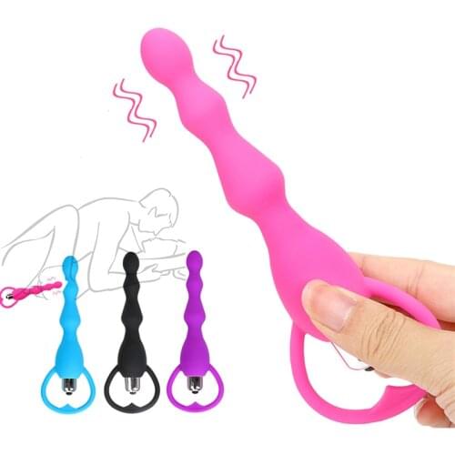 Vagina Clitoris Stimulator Sex Toys For Woman G Spot Vibrator Anal Beads Butt Plug Prostate Massage Male Masturbator Magic Wand