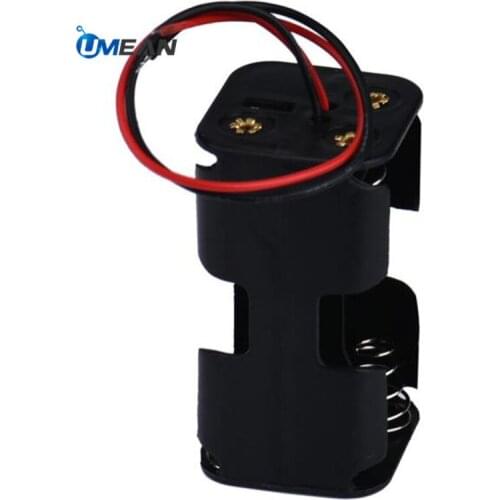 2 layer 4 Slots x AA Battery Holder Series 6V Power Box Storage for DIY hand made toy accessories