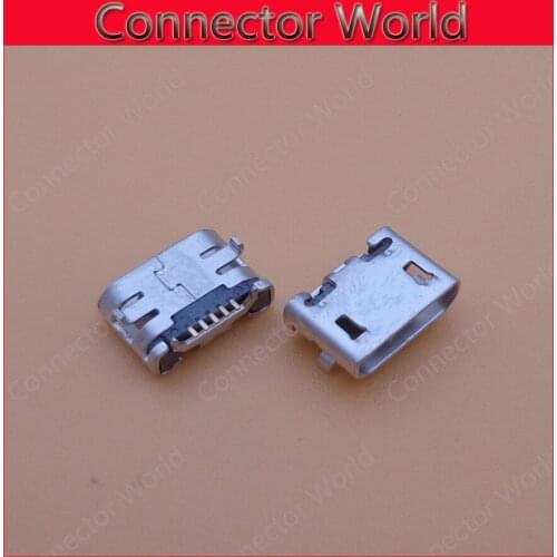 30pcs micro mini USB Charging Port Dock plug jack socket Connector 5pin replacement Repair Parts For ZTE Blade V6 X7 D6