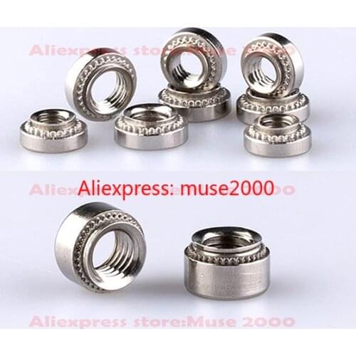 304 stainless steel CLS UNC pitch 4#-40 6#-32 8#-32 10#-32 1/4-20 PEM Self-Clinching pressured Nuts Pressure riveting nut board