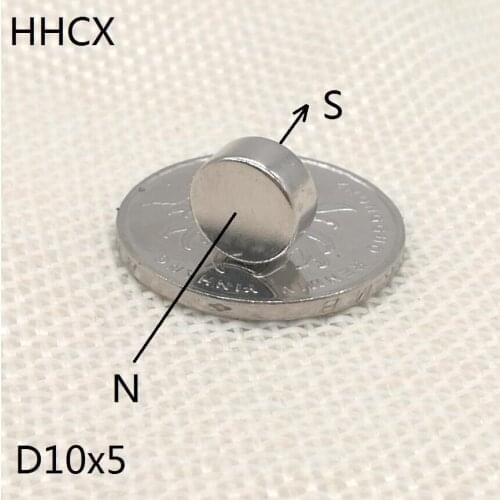 5pcs/lot Disk magnet 10x5 N35 magnet 10*5 magnet 10 x 5 for speaker