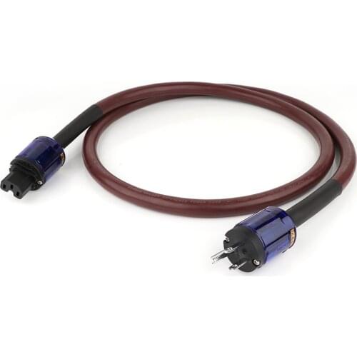 Cardas Golden Reference Hi-end Pure Copper AC Power Cable Audio EU/US Power Cable with Rhodium Plated Power Plug Audiophile