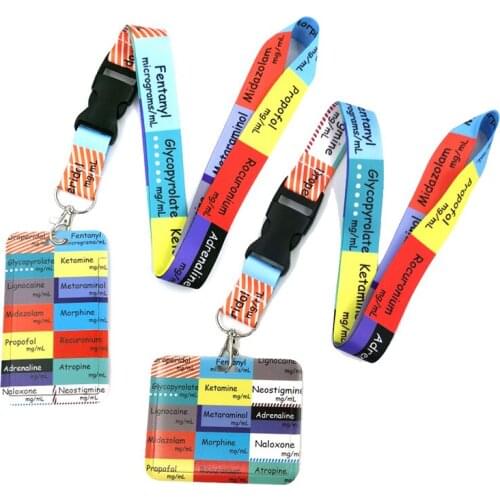 Doctor Nurse Medical Credit Card ID Holder Bag Student Women Travel Bank Bus Business Card Cover Badge Accessories Gifts