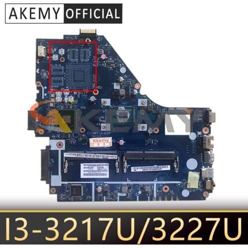 For Acer Aspire E1-530 E1-570 E1-570G Laptop motherboard Z5WE1 LA-9535P Mainboard With I3-3217U/3227U DDR3 100% Fully Tested
