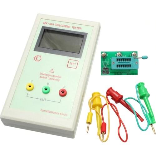 MK-328 MK328 TR LCR ESR Tester Capacitance Resistance ESR Meter without Battery