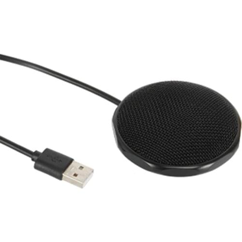 Desktop Omnidirectional Metal Microphone USB Plug And Play/Intelligent Noise Reduction/High Sensitivity for Video conference