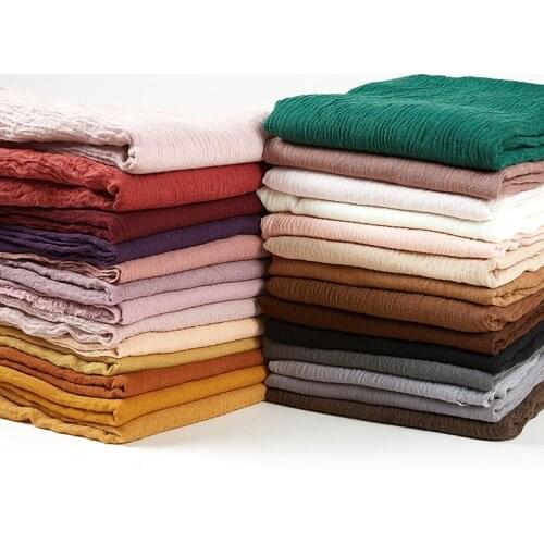 Bubble plain cotton fringes women soft solid hijab muffler shawls big pashmina wrap hijab scarves Wholesale Thicker 10pc/lot